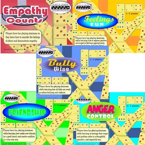 Play 2 Learn Dominoes Game Package