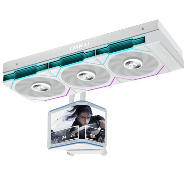 Lian Li HydroShift II OLED Curved 360TL (White)