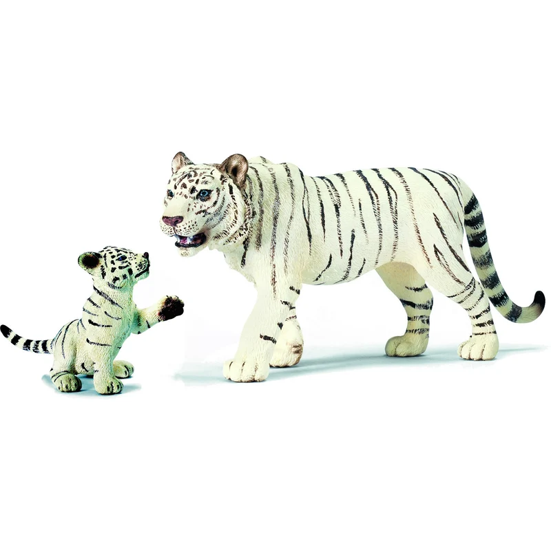 Miniature - White Tiger Family (2-Piece Set)