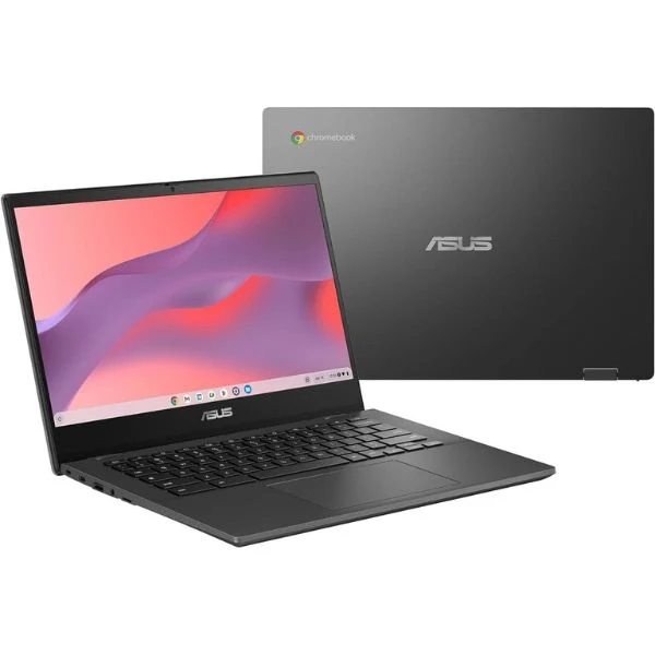 Laptop ASUS Chromebook CM1402CM2A-M8186 14" FHD - MediaTek Kompanio 520 - 4GB DDR4 - 64GB eMMC - ARM Mali-G52 MC2 - Gravity Grey - CM1402CM2A-N-NW