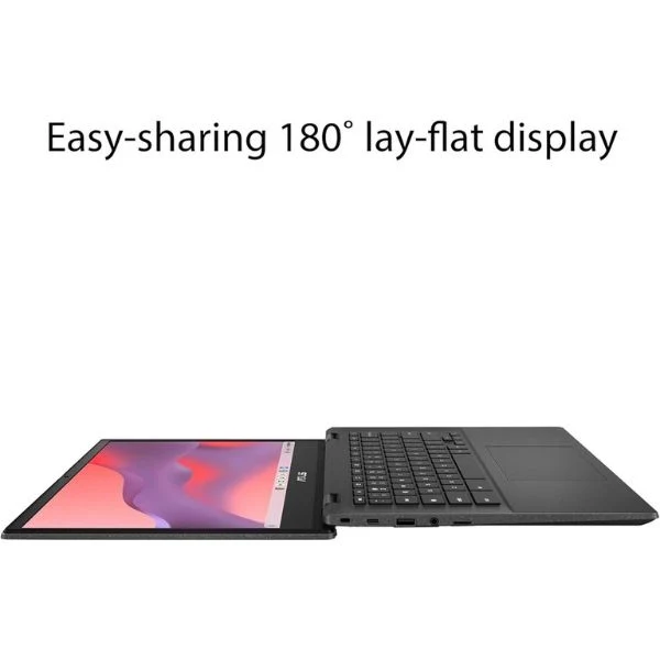 Laptop ASUS Chromebook CM1402CM2A-M8186 14" FHD - MediaTek Kompanio 520 - 4GB DDR4 - 64GB eMMC - ARM Mali-G52 MC2 - Gravity Grey - CM1402CM2A-N-NW