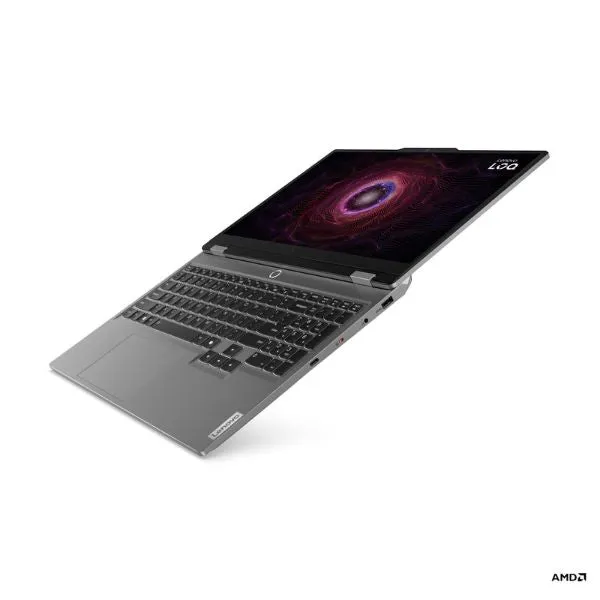 Laptop Lenovo LOQ 15.6" FHD - AMD Ryzen 5 7235HS - 12GB DDR5 - SSD 512GB - NVIDIA GeForce RTX 3050 6GB - Luna Grey - 83JC0001US