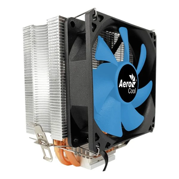 Disipador CPU AeroCool Verkho 3 120W PWM 4 Pin Heat Core Touch Intel LGA1700 AMD AM5 - Negro