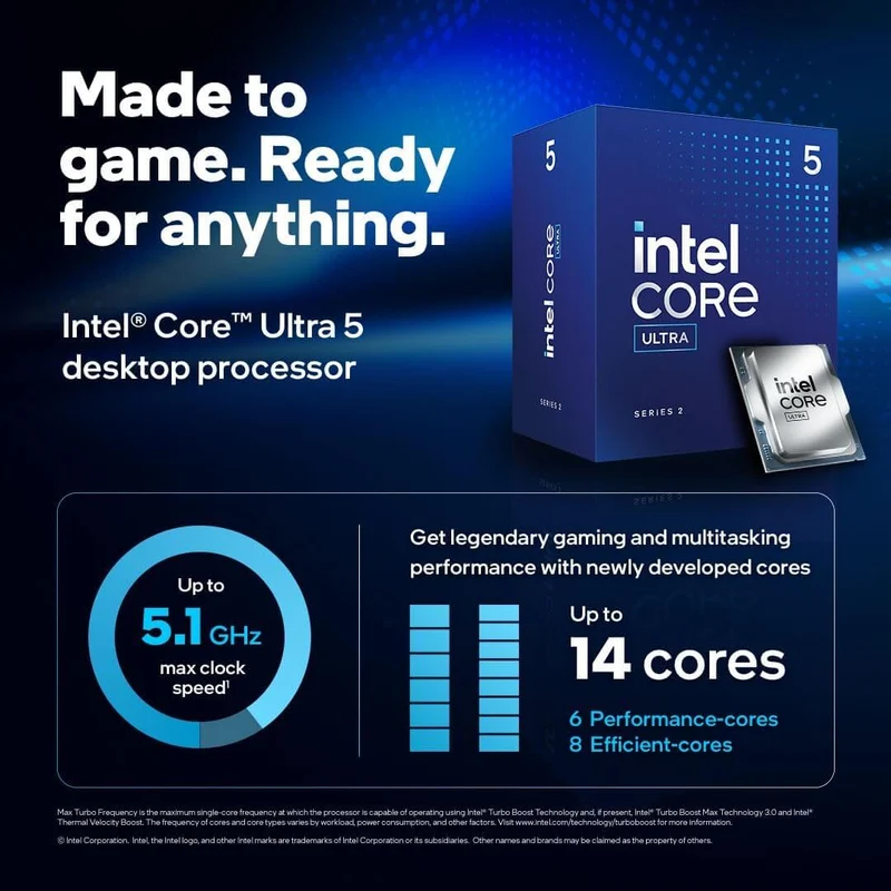 Intel Core Ultra 5 225F processeur