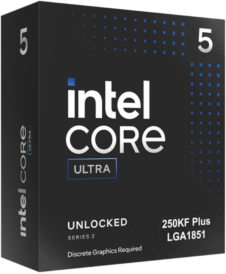 Intel Core Ultra 5 250KF Plus Processeur