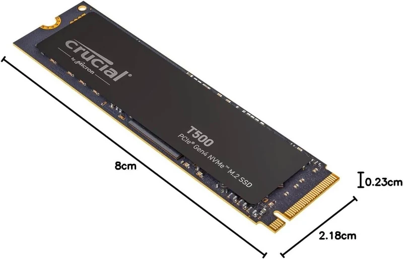 Crucial T500 1 To PCIe Gen4 NVMe M.2 SSD