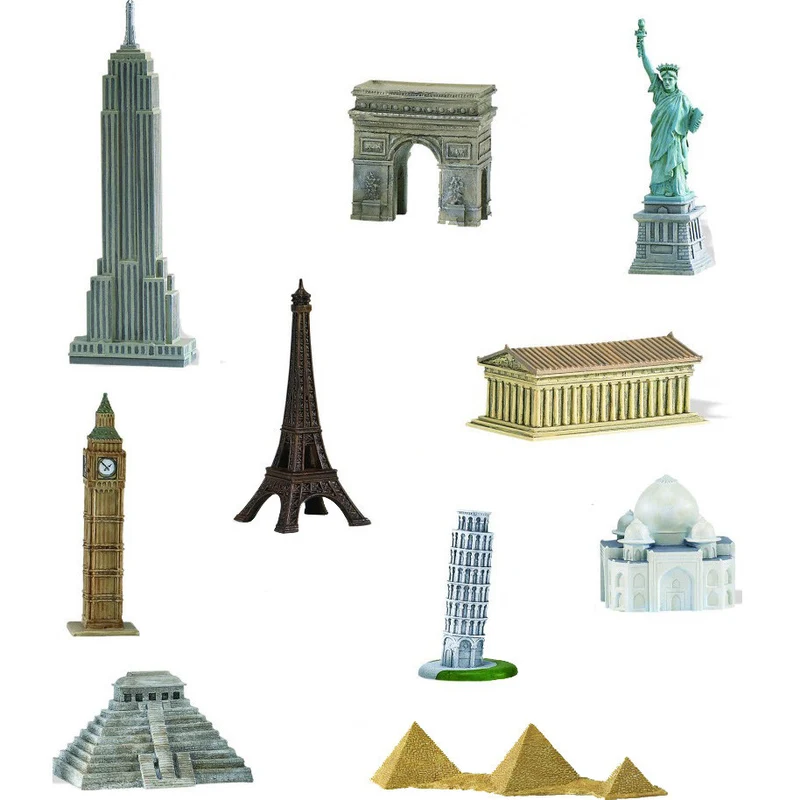 Miniature - Around the World Set (10-Pieces)