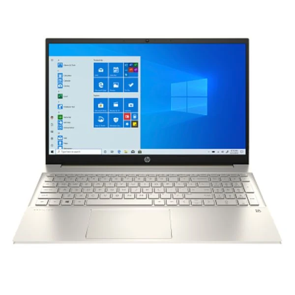 Laptop HP Pavilion 15-EG0070WM Intel Core i7-1165G7 11ª Generación 8GB RAM 512GB SSD Pantalla 15.6" FHD Touch Intel Iris Xe Lunar Gold