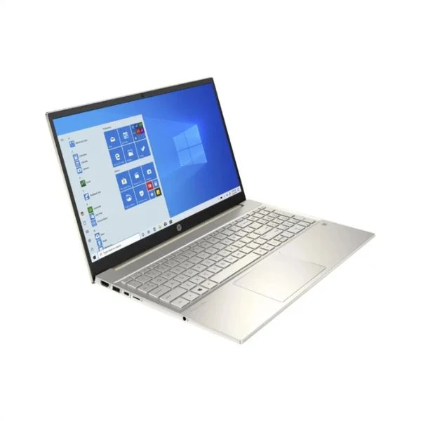 Laptop HP Pavilion 15-EG0070WM Intel Core i7-1165G7 11ª Generación 8GB RAM 512GB SSD Pantalla 15.6" FHD Touch Intel Iris Xe Lunar Gold