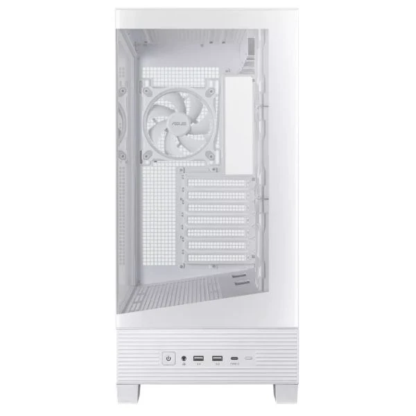 Case ASUS A31 PLUS ATX Mid Tower Vidrio Templado 4xFan ARGB BTF Compatible - Blanco