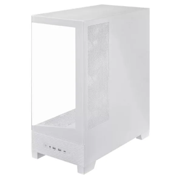 Case ASUS A31 PLUS ATX Mid Tower Vidrio Templado 4xFan ARGB BTF Compatible - Blanco