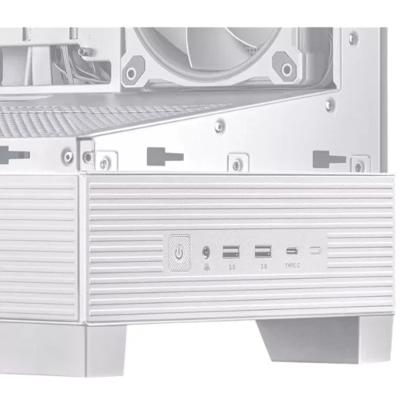 Case ASUS A31 PLUS ATX Mid Tower Vidrio Templado 4xFan ARGB BTF Compatible - Blanco