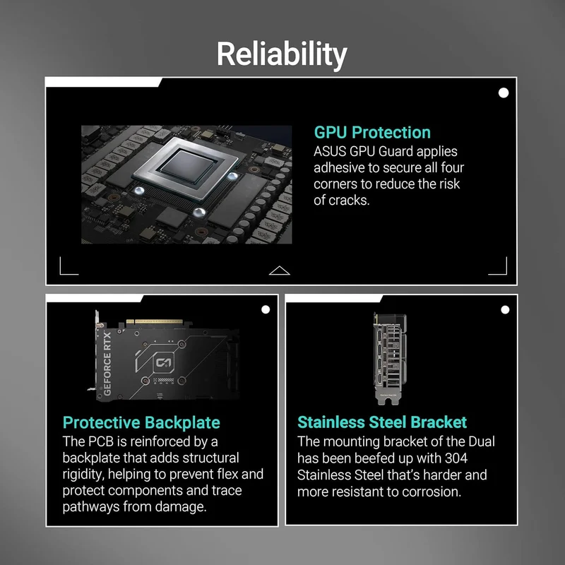 ASUS Dual GeForce RTX 5060 Ti OC 8 Go GDDR7