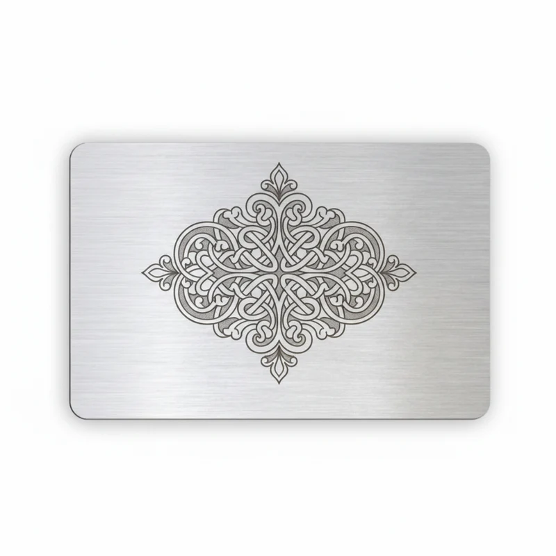 Plaque en Aluminium Gravée au Laser Personnalisée