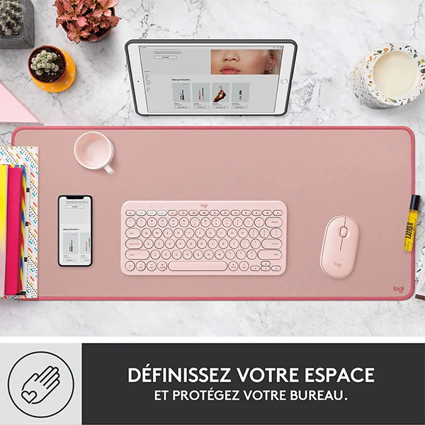 Logitech Desk Mat Studio Series (Pink)