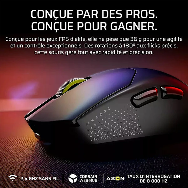 Corsair Sabre V2 Pro (Noir)