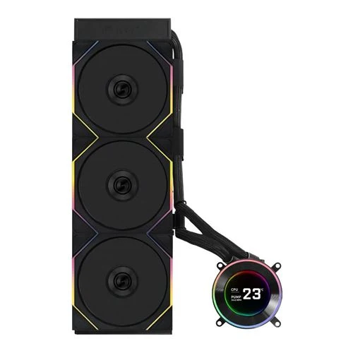 Enfriador Líquido Lian Li HydroShift II LCD-C 360 TL 360mm Negro