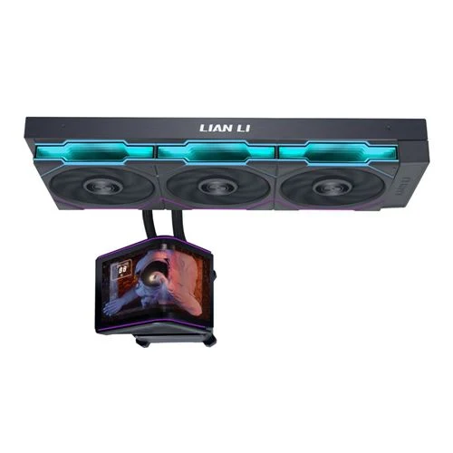Enfriador Líquido Lian Li HydroShift II LCD-S 360 TL 360mm Negro