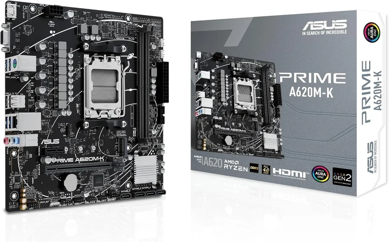 CARTE MERE ASUS A620M-K DDR5 AM5