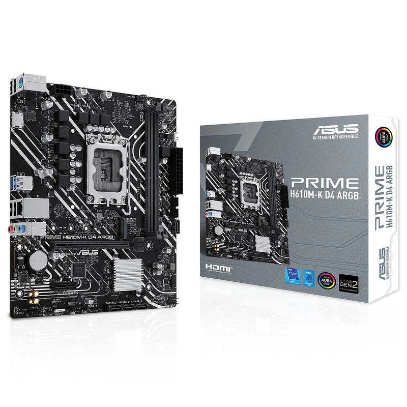 CARTE MERE ASUS H610M-K D4 ARGB