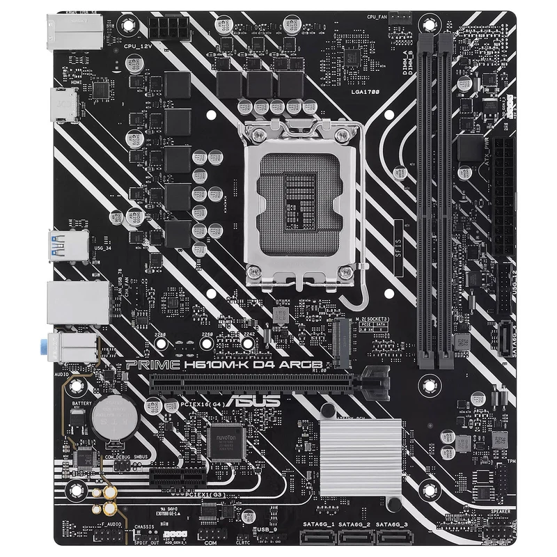 CARTE MERE ASUS H610M-K D4 ARGB
