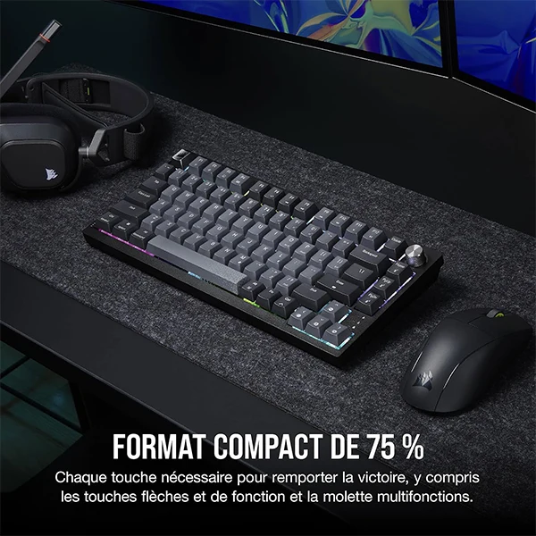 Corsair K65 Plus Wireless RGB (MLX Red)