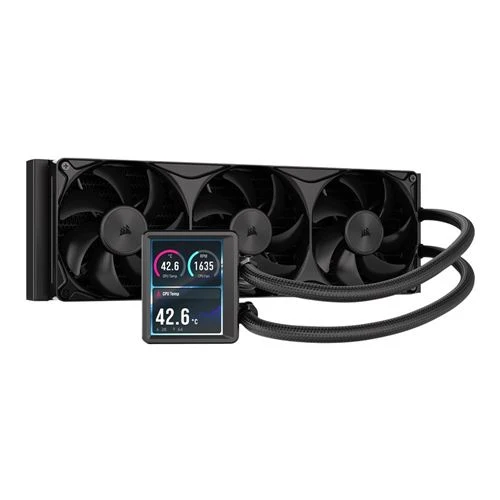 Enfriador Líquido Corsair Nautilus II 360 RS LCD 360mm Negro
