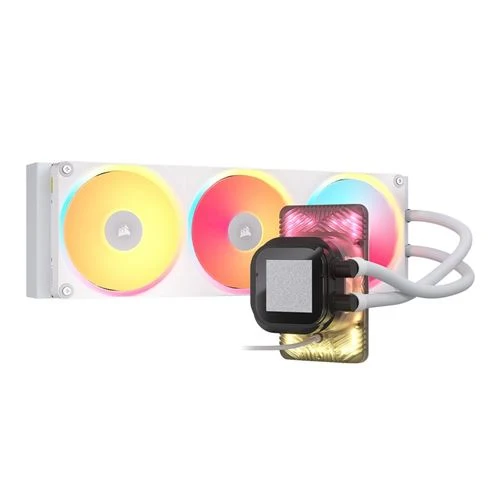 Enfriador Líquido Corsair Titan II 360 RX LCD 360mm Blanco