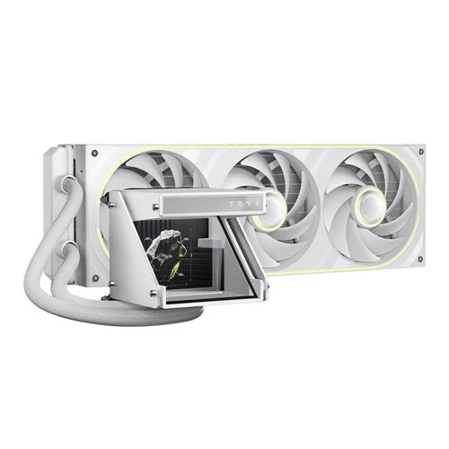 Enfriador Líquido TRYX HOLO ARGB 360mm Blanco