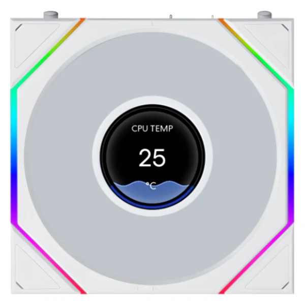 Lian Li UNI FAN TL LCD FLEX 120 (White)