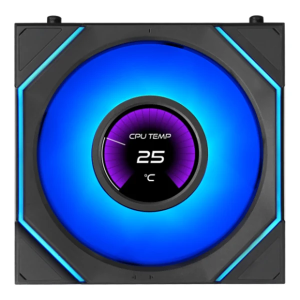 Lian Li UNI FAN SL-INF LCD FLEX 120 Black (3 Pack)