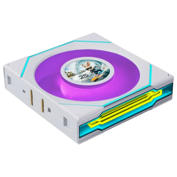 Lian Li UNI FAN SL-INF LCD FLEX 120 White (3 Pack)