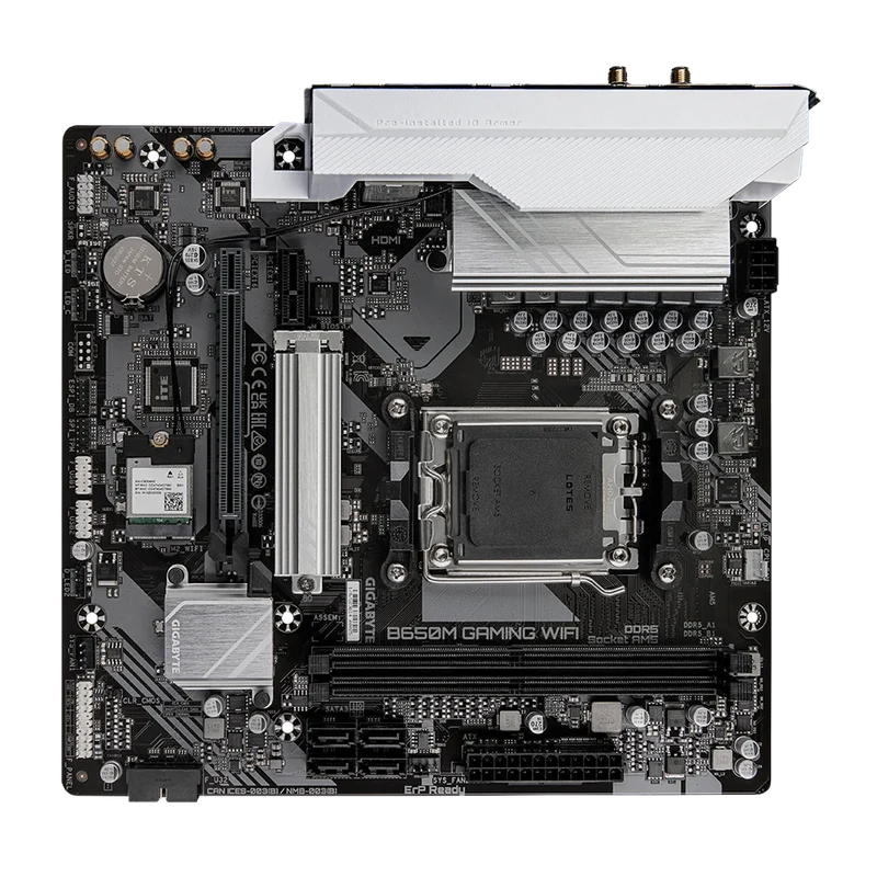 CARTE MERE GIGABYTE B650M GAMING WIFI AMD AM5