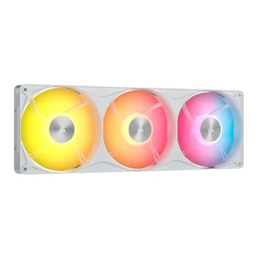 Fan Cooler Corsair RS360 II ARGB 360mm Blanco Marco Unificado