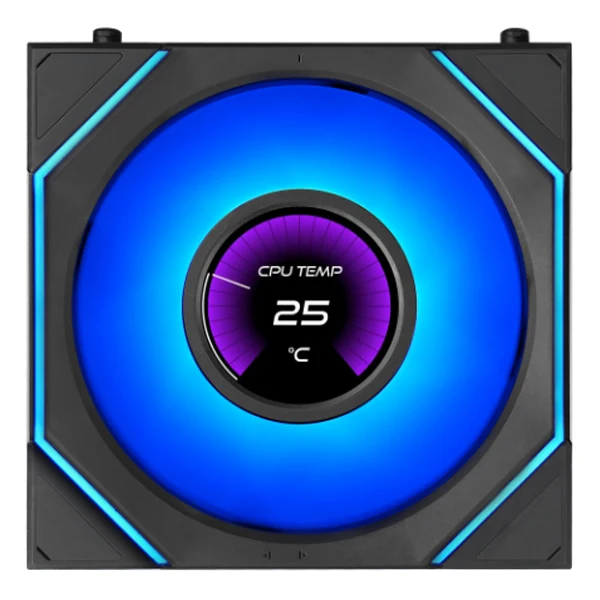 Lian Li UNI FAN SL-INF LCD FLEX Reverse 120 Black (3 Pack)