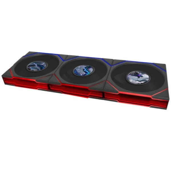 Lian Li UNI FAN TL LCD FLEX Reverse 120 Black (3 Pack)
