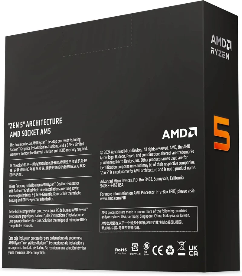AMD Ryzen 5 9600X Processeur