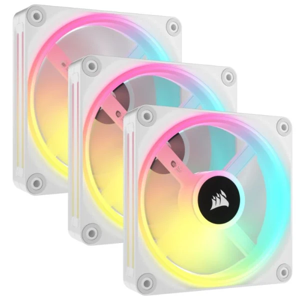 Corsair iCUE LINK QX120 RGB (3in1) Blanc