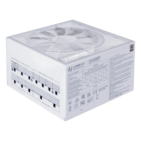 Lian Li SX 1200P Series 80PLUS PLATINUM 1200W White