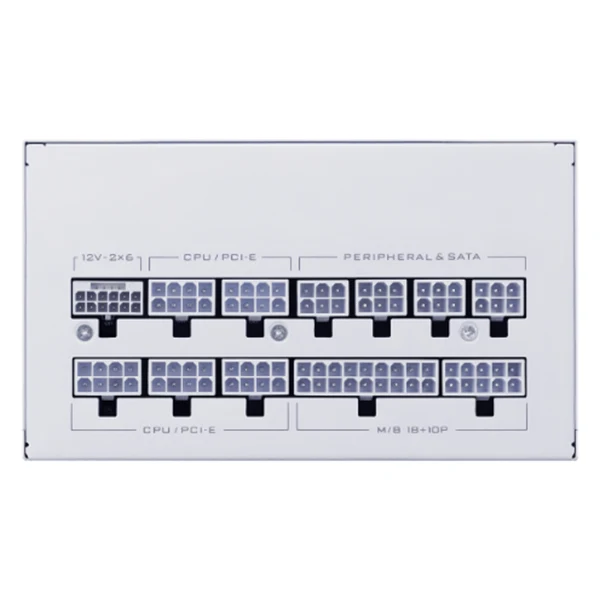 Lian Li SX 1200P Series 80PLUS PLATINUM 1200W White