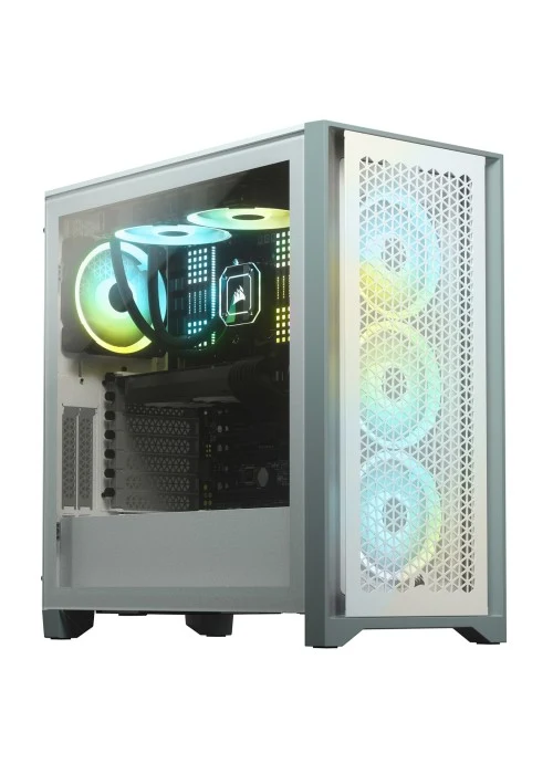 BOITIER CORSAIR 4000D AIRFLOW WHITE TEMPERED GLASS