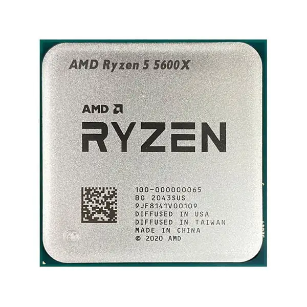 CPU AMD RYZEN 5 5600X 4.6GHZ 6C/12T 35MO CACHE AM4 TRAY