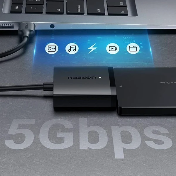 Ugreen Adaptateur USB 3.0 to 2,5/3,5 SATA (60561)