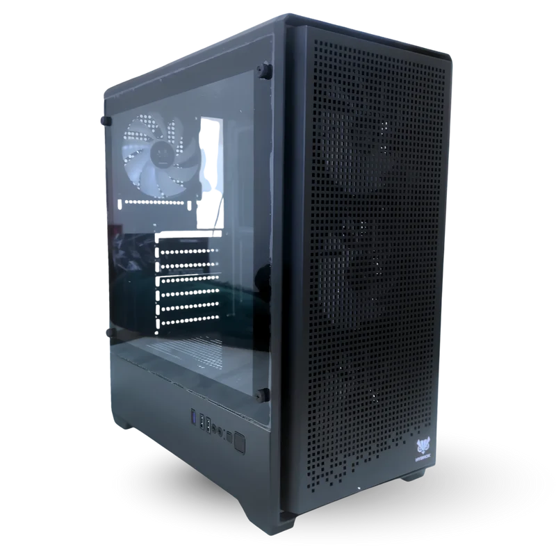BOITIER HYBROK GHOST MIDTOWER ARGB 4XFAN INCLUS
