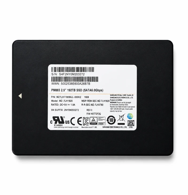 SSD Samsung PM883 1.92 To SATA 2.5” Enterprise Serveur