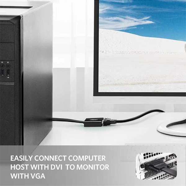 Ugreen Adaptateur DVI-D vers VGA (40259)