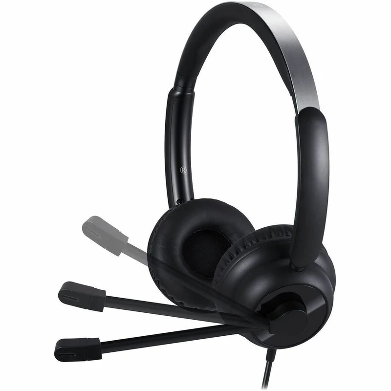 Diadema con Micrófono Adesso USB-C & USB-A Headset
