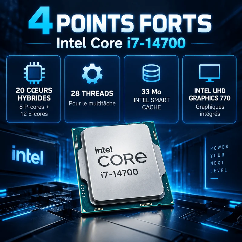 Intel Core i7-14700 processeur