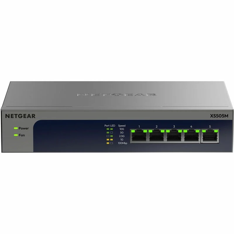 Switch de Red Netgear XS505Mv2 Ethernet Switch