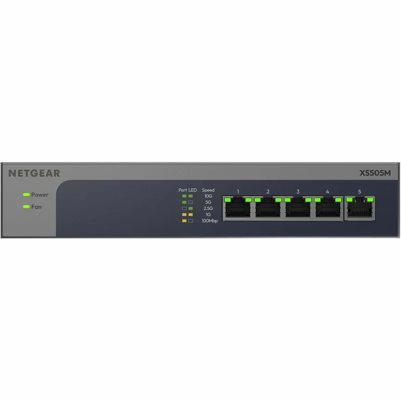 Switch de Red Netgear XS505Mv2 Ethernet Switch